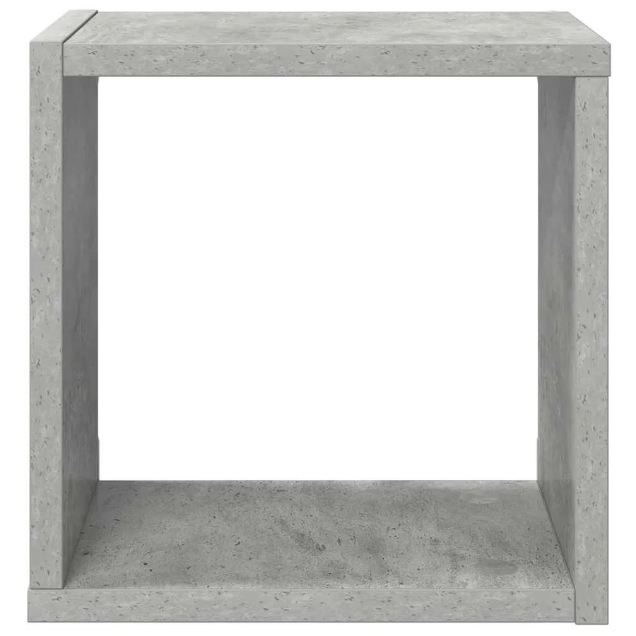 Étagères cube murales 4 pcs Gris béton 26x15x26 cm - 6