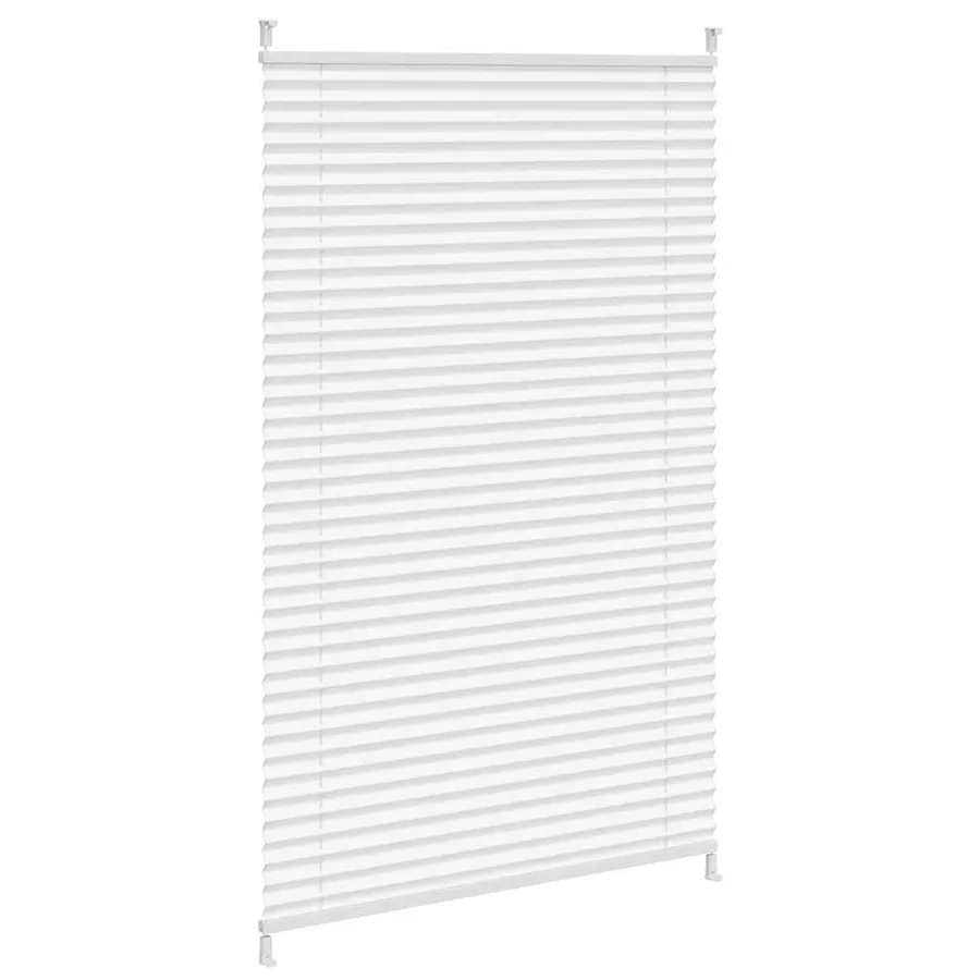 Store plissé 80x125 cm Blanc - 4