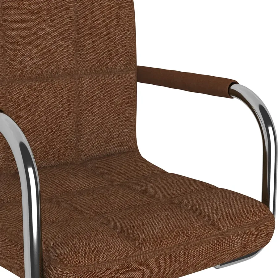 Tabouret de bar Marron Tissu - 7