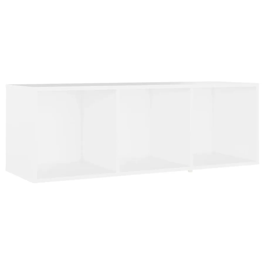 Meubles TV 2 pcs Blanc 107x35x37 cm Bois d'ingénierie - 4