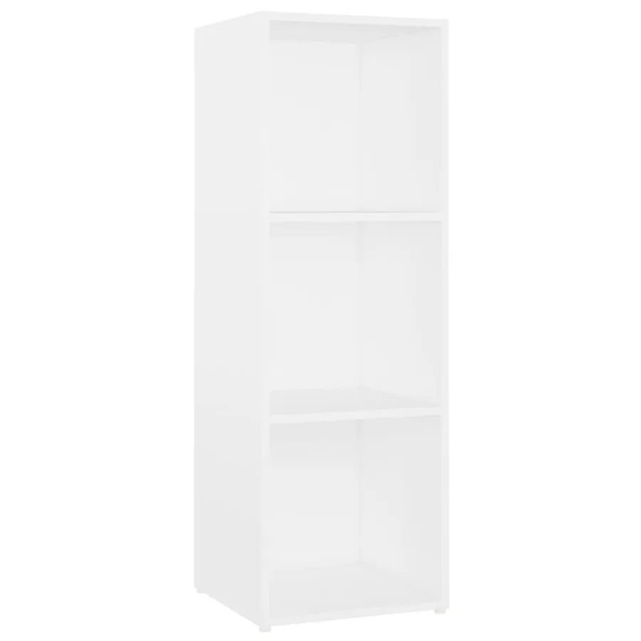 Meubles TV 2 pcs Blanc 107x35x37 cm Bois d'ingénierie - 6