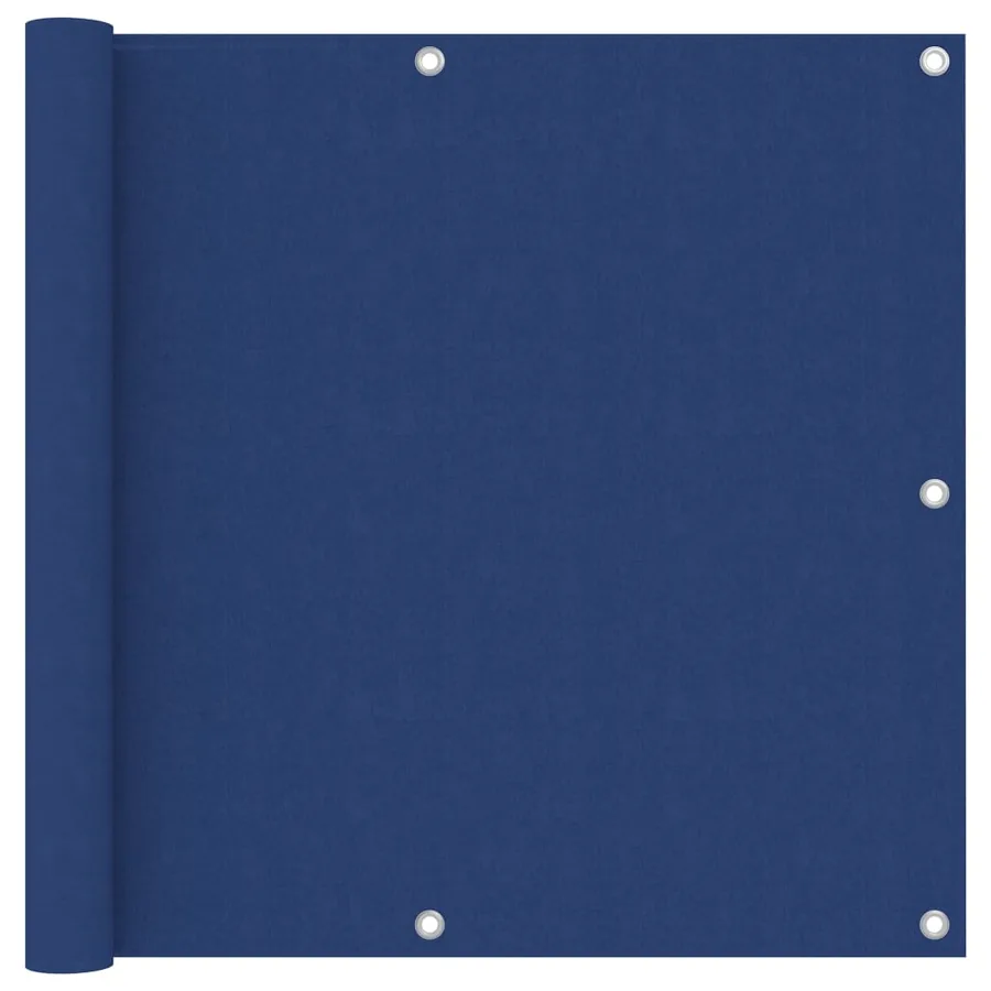 Écran de balcon Bleu 90x600 cm Tissu Oxford