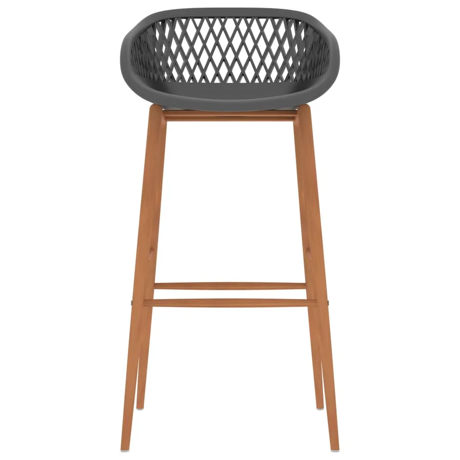 Ensemble de bar 5 pcs Blanc et gris - 8