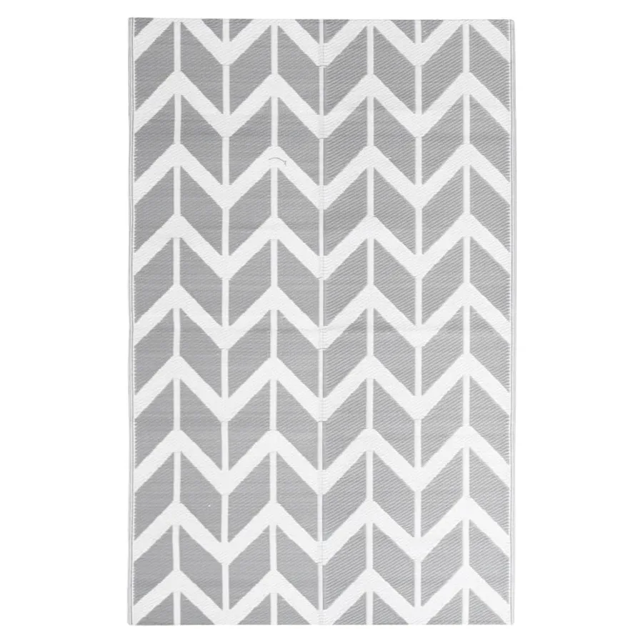Tapis d'extérieur ARAKIL Gris 120x180 cm PP - 2
