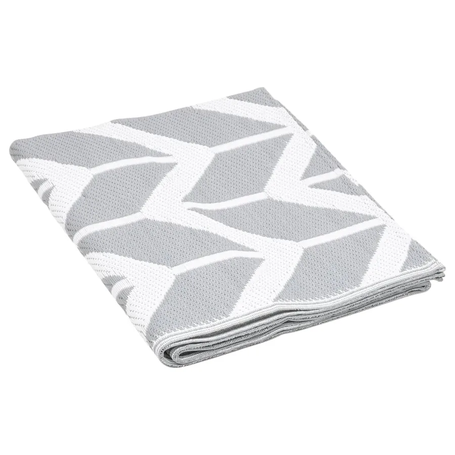 Tapis d'extérieur ARAKIL Gris 120x180 cm PP - 5