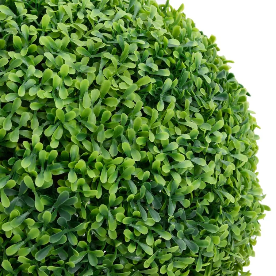 Plante de buis artificiel avec pot Forme de boule Vert 71 cm - 2