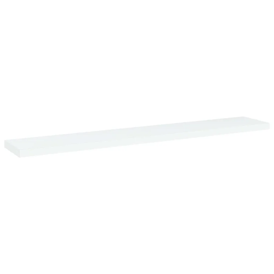 Panneaux de bibliothèque 4 pcs blanc bois d’ingénierie - 2