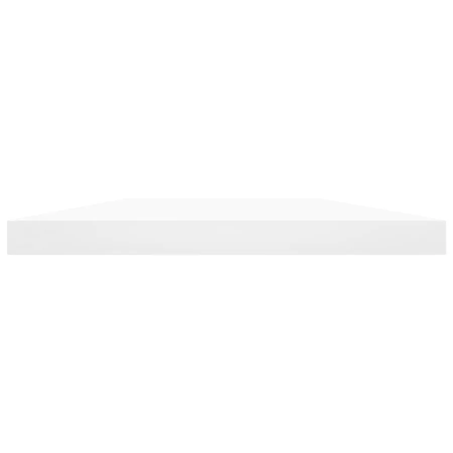 Panneaux de bibliothèque 4 pcs blanc bois d’ingénierie - 3
