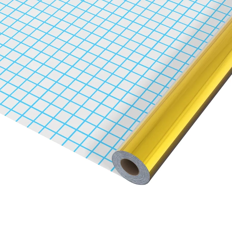 Film autoadhésif pour meubles Doré brillant 500x90 cm PVC - 5