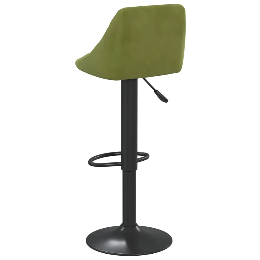 Tabouret de bar Vert clair Velours - 5