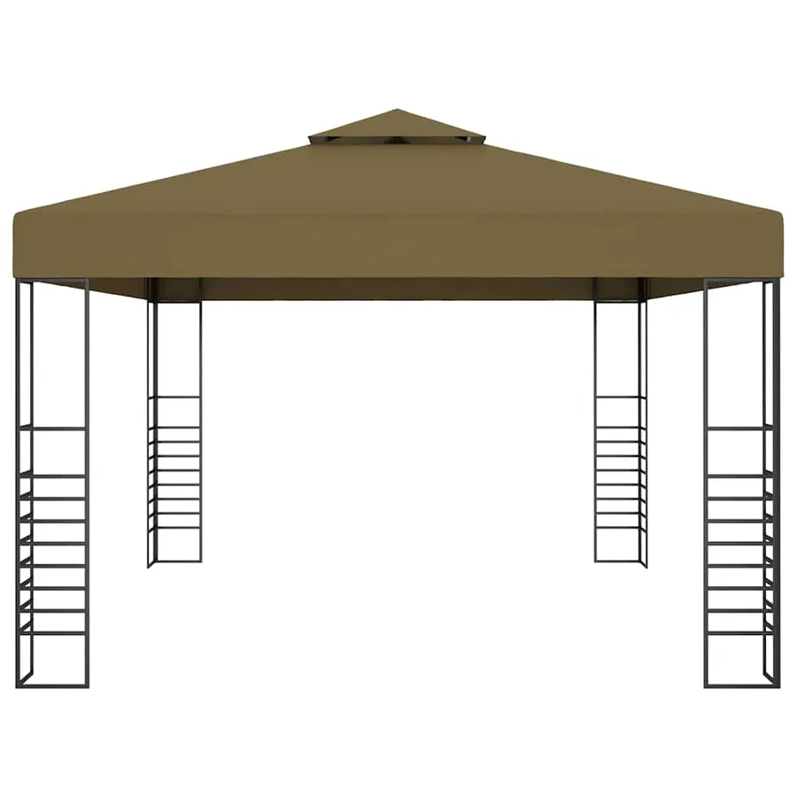 Chapiteau 3x4 m Taupe 180 g/m² - 3