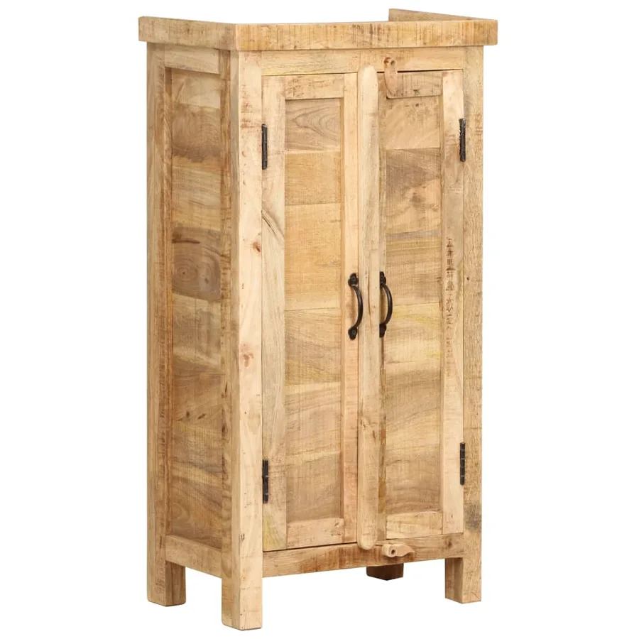 Bibliothèque 50 x 30 x 180 cm Bois massif de manguier - 4