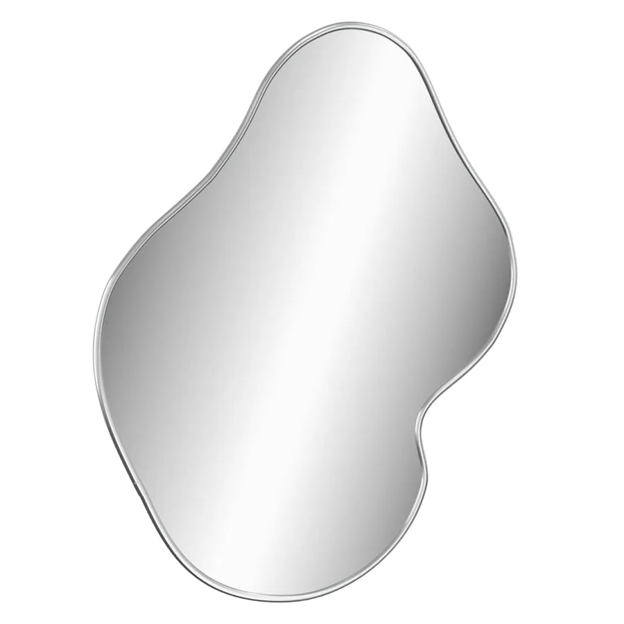 Miroir mural Argenté 50x40 cm - 3