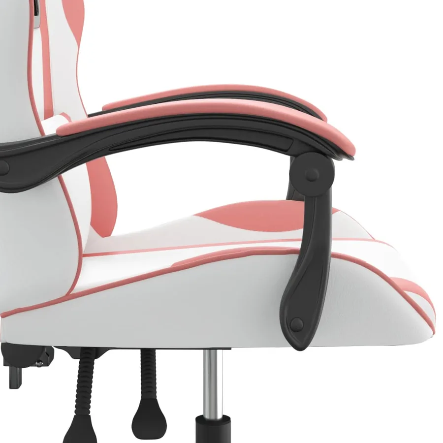 Chaise de jeu Blanc et rose Similicuir - 9