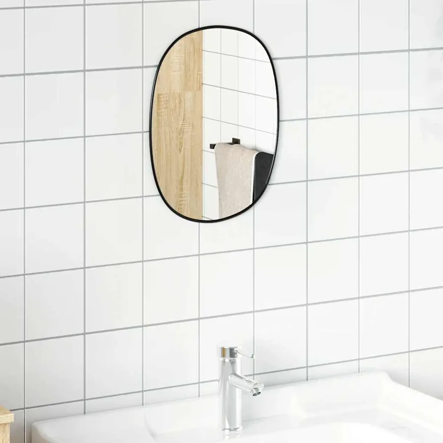 Miroir mural Noir 40x30 cm - 3