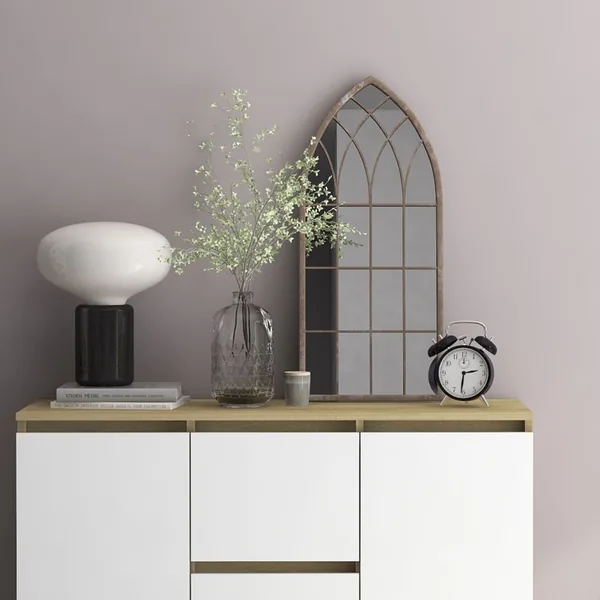 Miroir Sable 70x30 cm Fer pour utilisation à l'intérieur