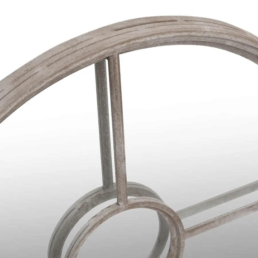 Miroir de jardin Sable 60x4 cm Fer Rond utilisation extérieure - 5