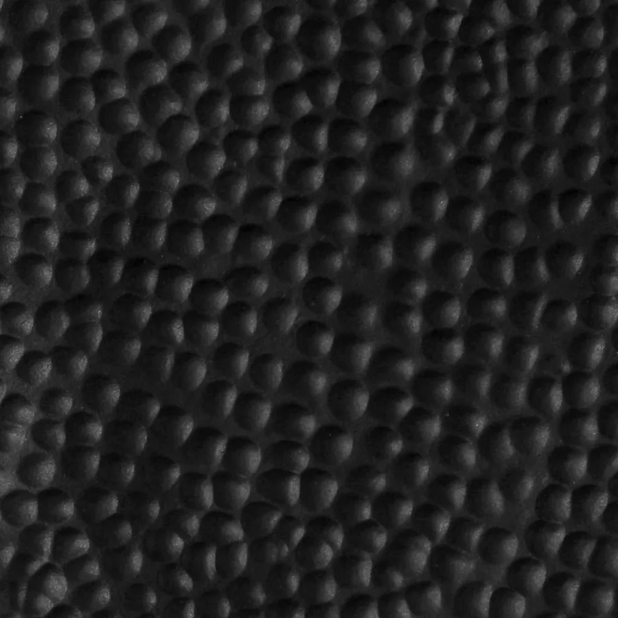 Table basse Aluminium martelé 70x30 cm Noir - 7