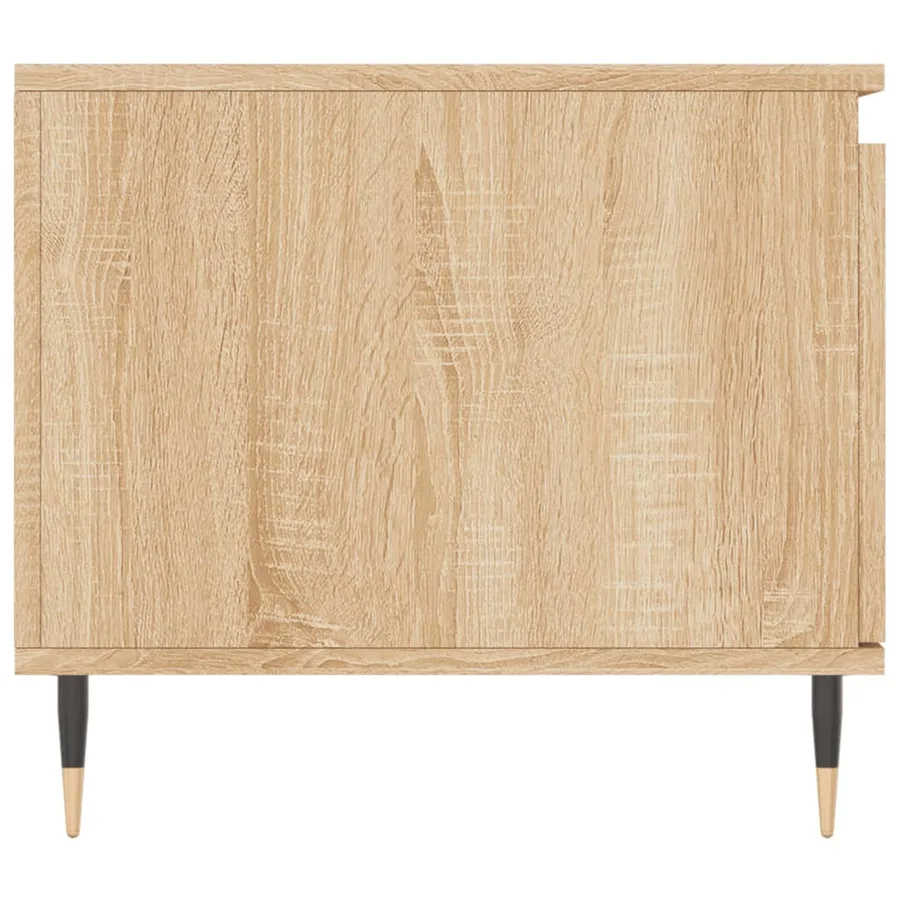 Table basse Chêne sonoma 100x50x45 cm Bois d'ingénierie - 7