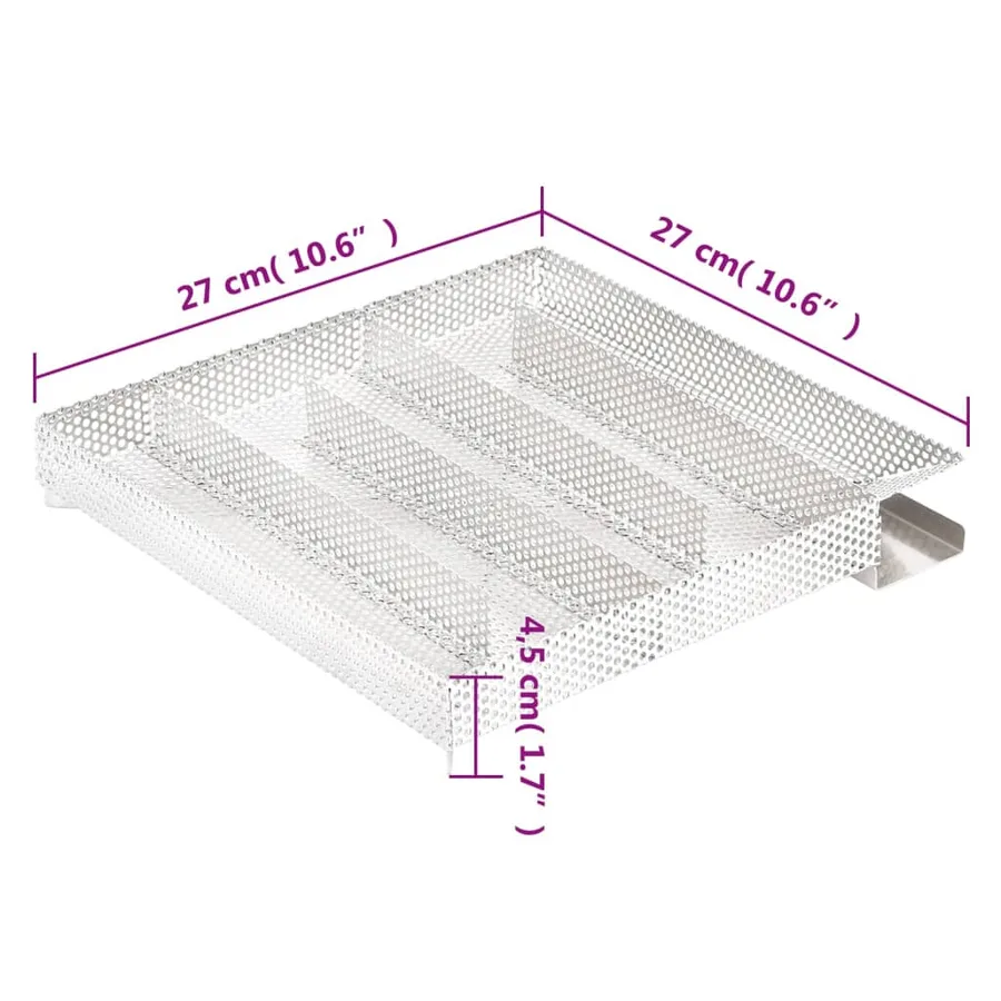 Fumoir à four à BBQ générateur de fumée froide acier galvanisé - 14