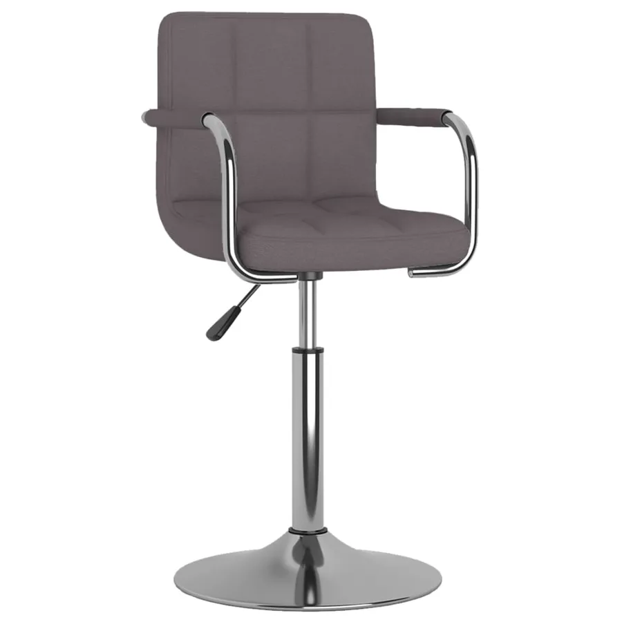 Tabouret de bar Taupe Tissu - 2