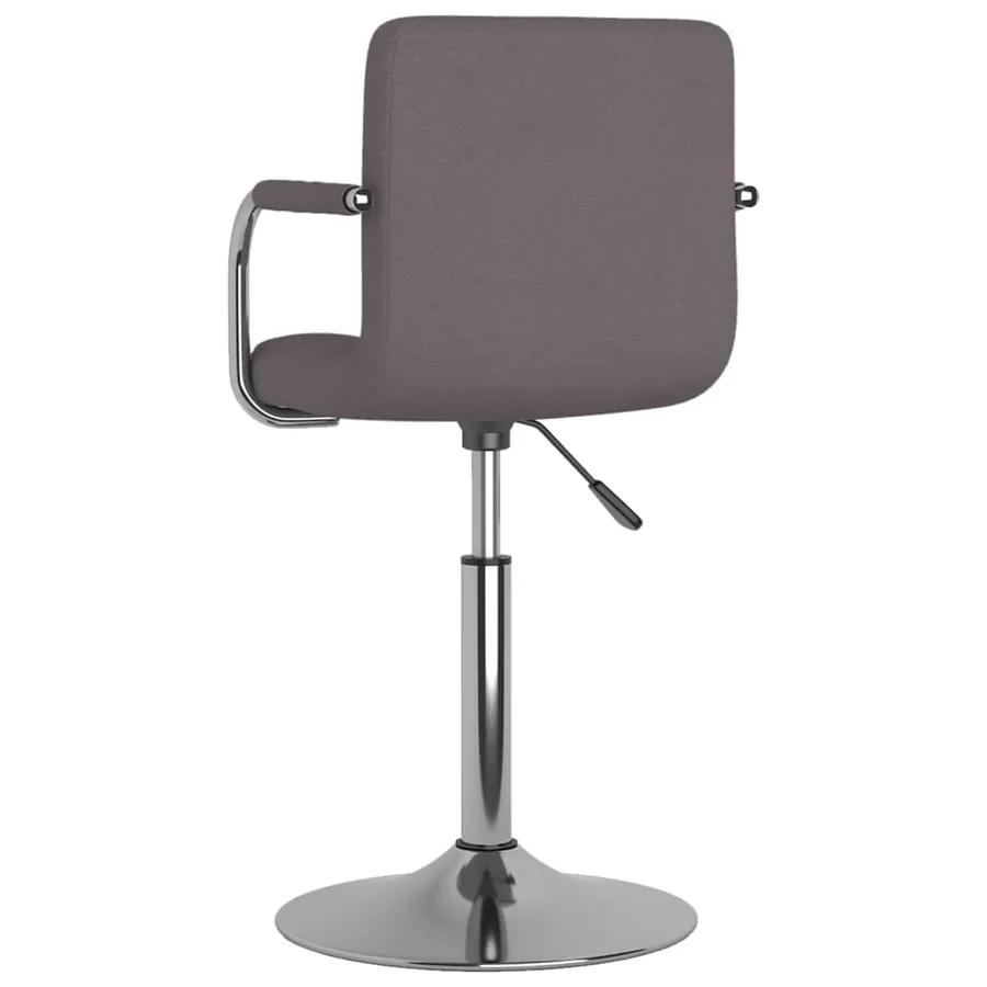 Tabouret de bar Taupe Tissu - 5