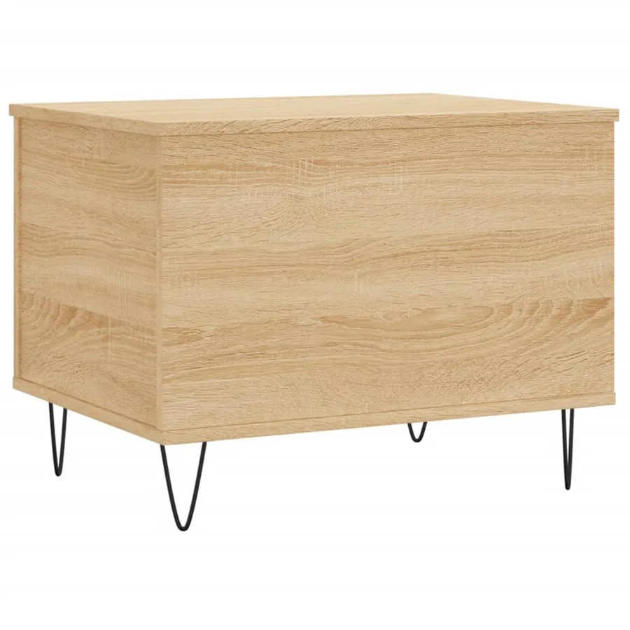 Table basse Chêne sonoma 60x44,5x45 cm Bois d'ingénierie - 5