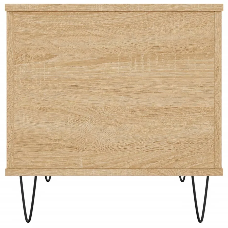 Table basse Chêne sonoma 60x44,5x45 cm Bois d'ingénierie - 7