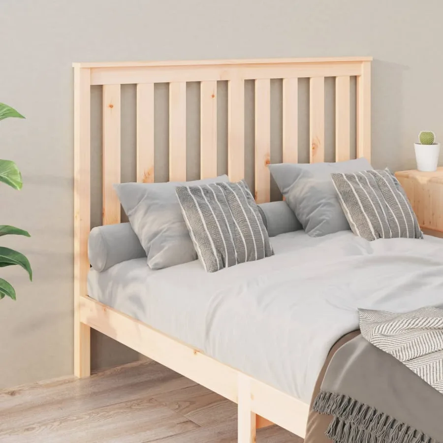Tête de lit 141x6x101 cm Bois massif de pin - 4