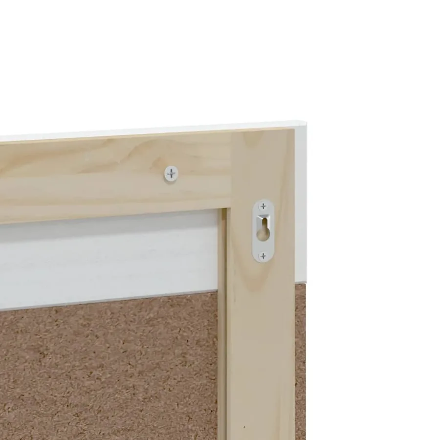 Meubles de salle de bain 3 pcs BERG blanc bois de pin massif - 8