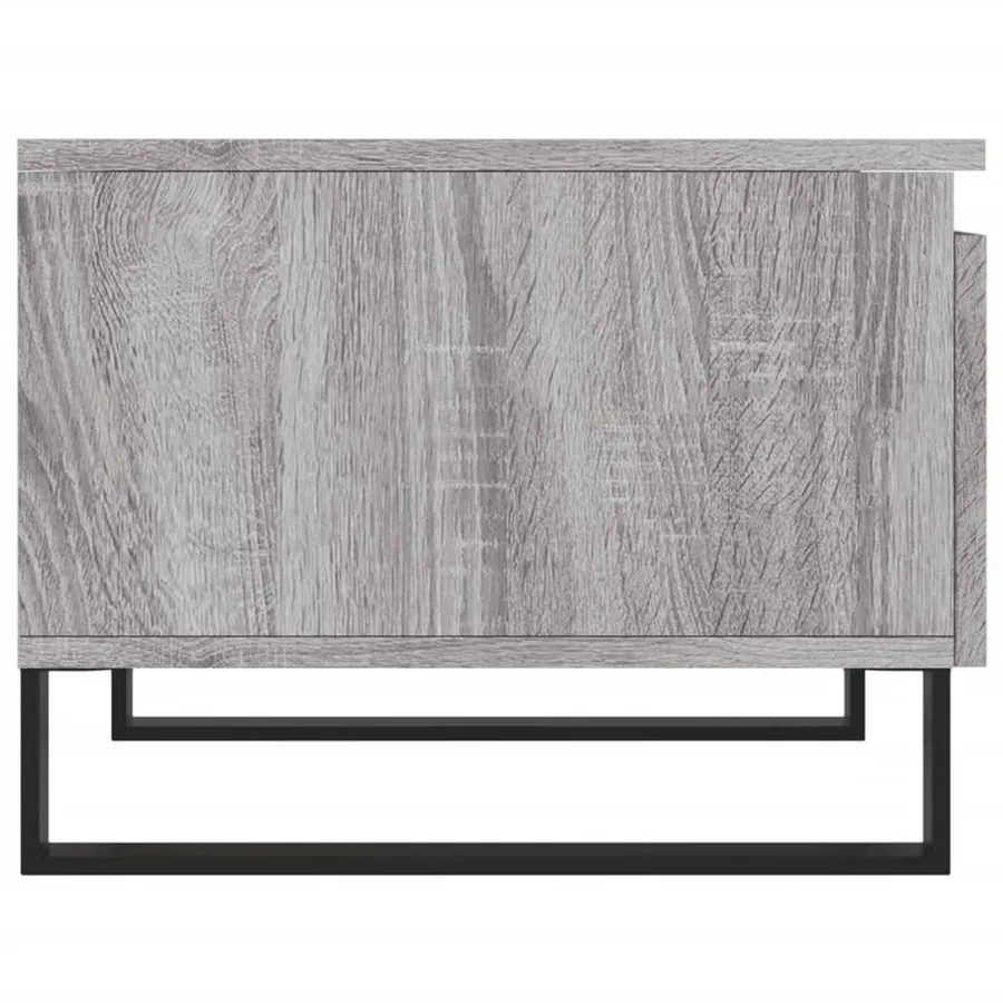 Tables basses 2 pcs sonoma gris 50x46x35 cm bois d'ingénierie - 8