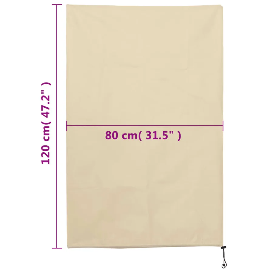 Housses de protection pour plantes avec cordon de serrage 4 pcs - 9