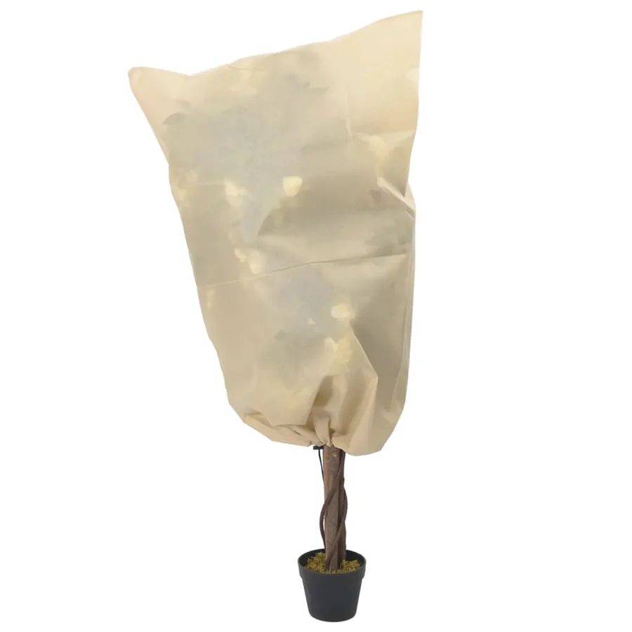 Housses de protection pour plantes avec cordon de serrage 8 pcs - 2