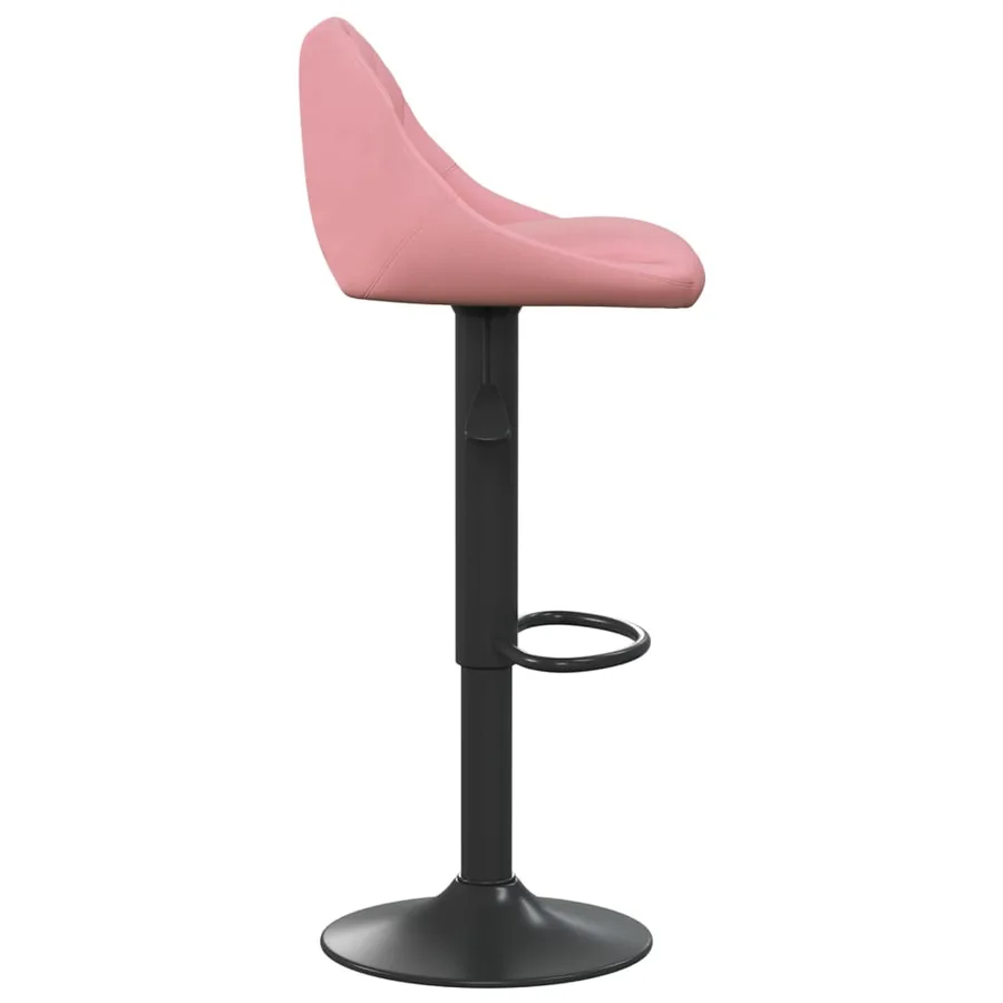 Tabouret de bar Rose Velours - 4