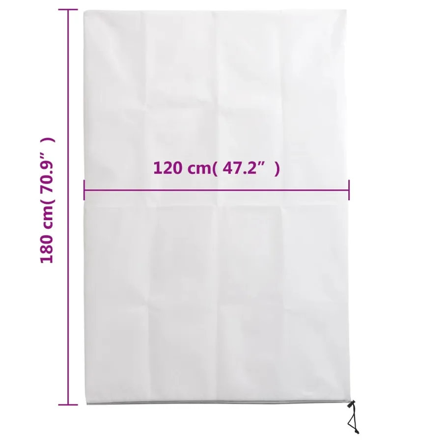 Housses de protection pour plantes avec fermeture éclair 10 pcs - 10