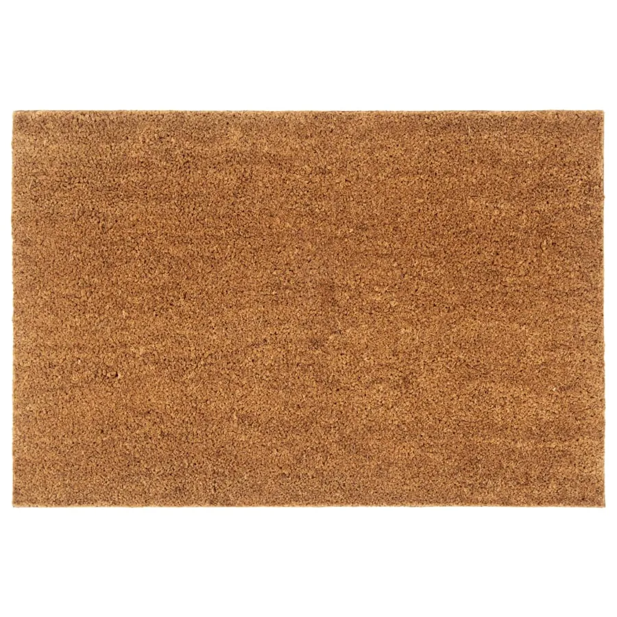 Tapis de porte naturel 60x90 cm fibre de coco touffeté
