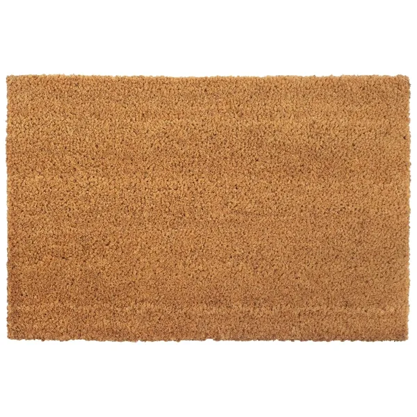 Tapis de porte naturel 50x80 cm fibre de coco touffeté
