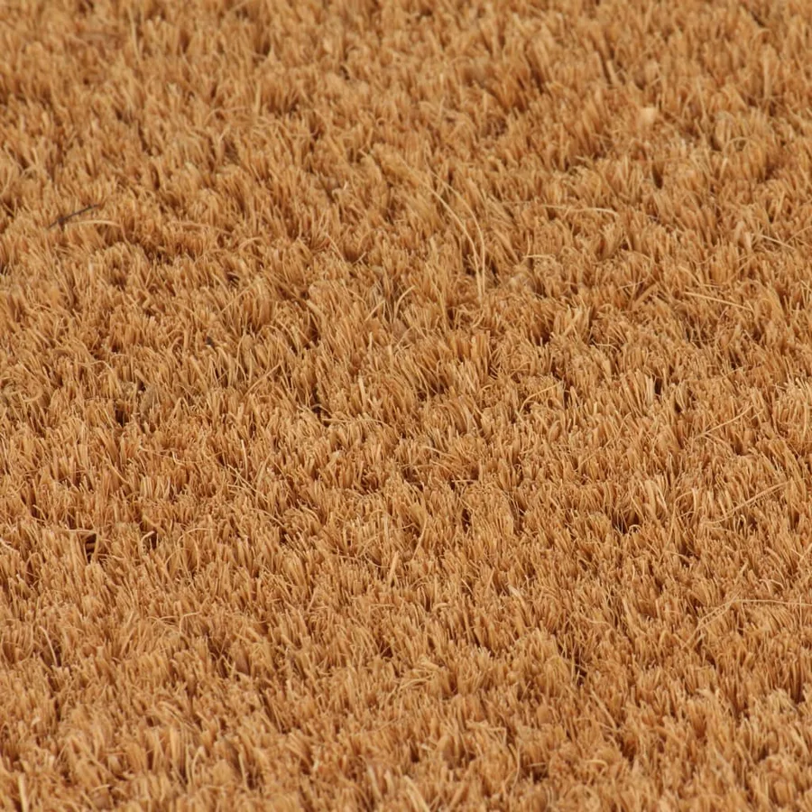 Tapis de porte naturel 50x80 cm fibre de coco touffeté - 2