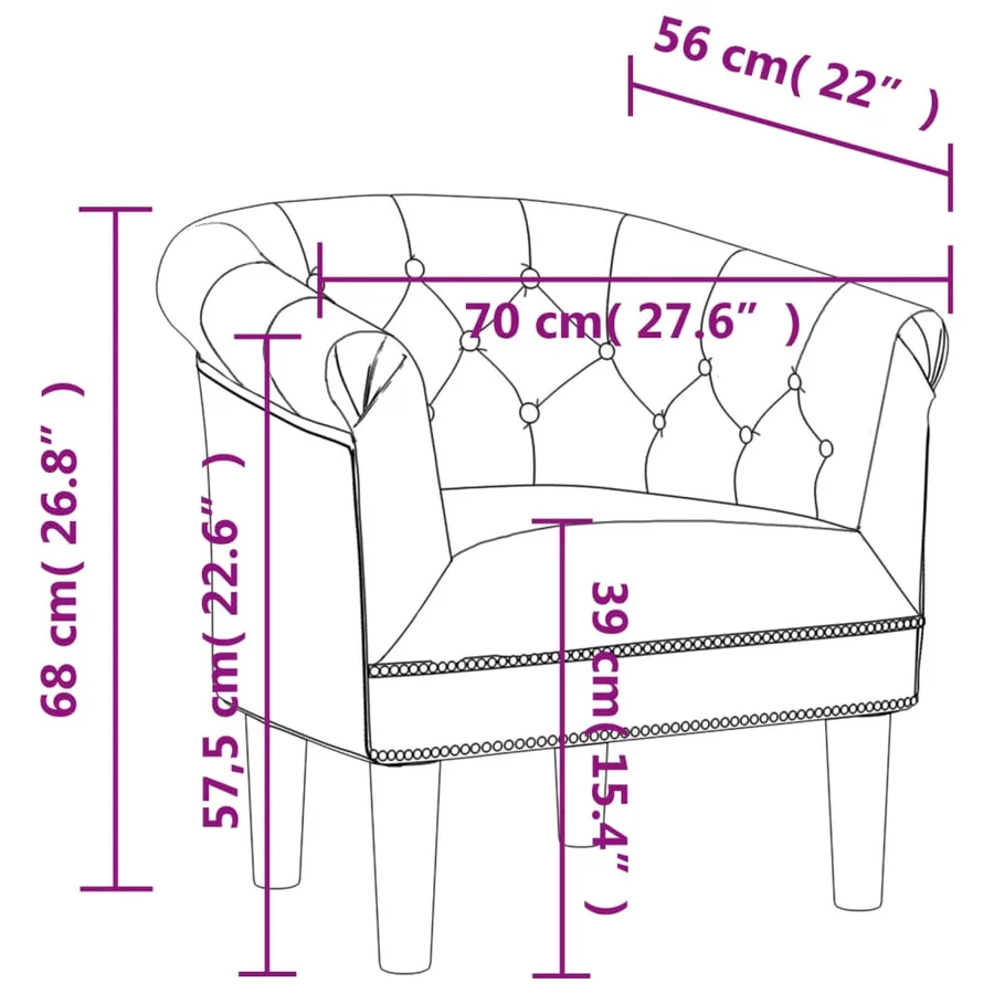 Fauteuil argenté similicuir - 8