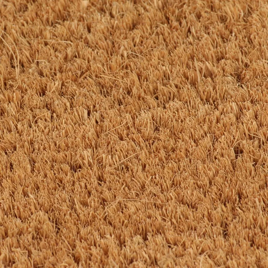 Tapis de porte naturel 65x100 cm fibre de coco touffeté - 4