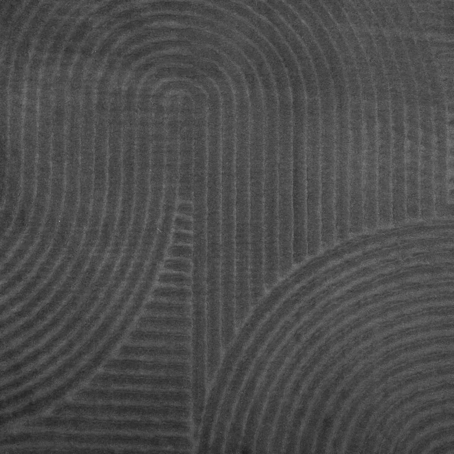 Tapis IZA poils courts style scandinave anthracite 100x200 cm - 9