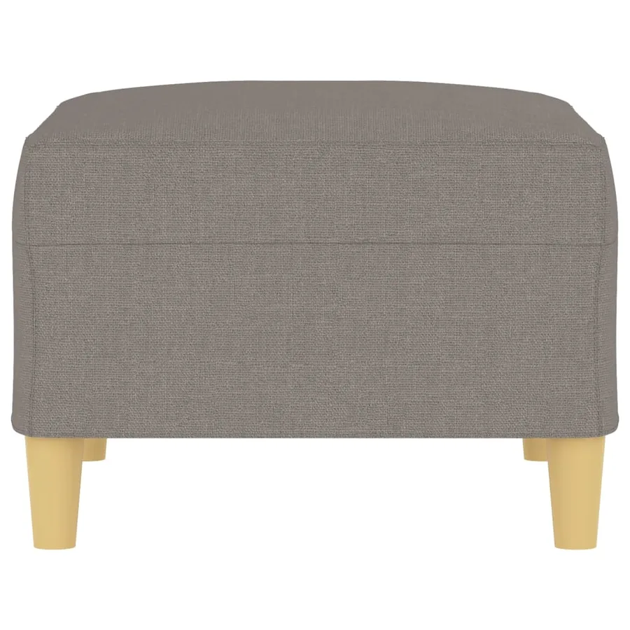 Repose-pied Taupe 70x55x41 cm Tissu - 4