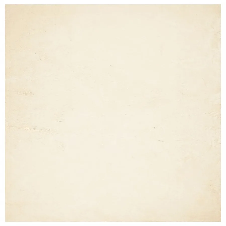 Tapis HUARTE à poils courts doux et lavable crème 240x240 cm - 2