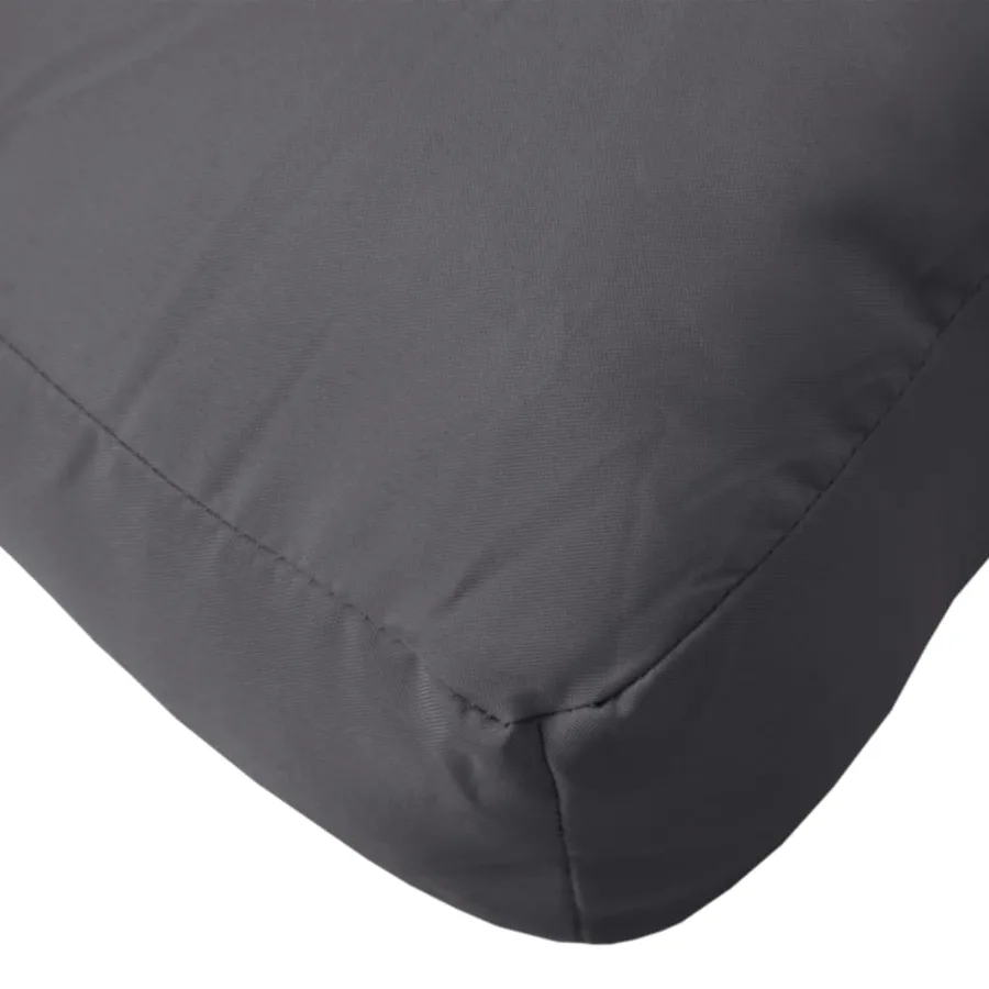 Coussins de palette lot de 5 anthracite tissu - 8