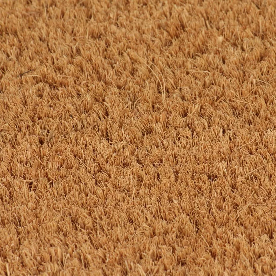 Tapis de porte 5 pcs naturel 40x60 cm fibre de coco touffeté - 3