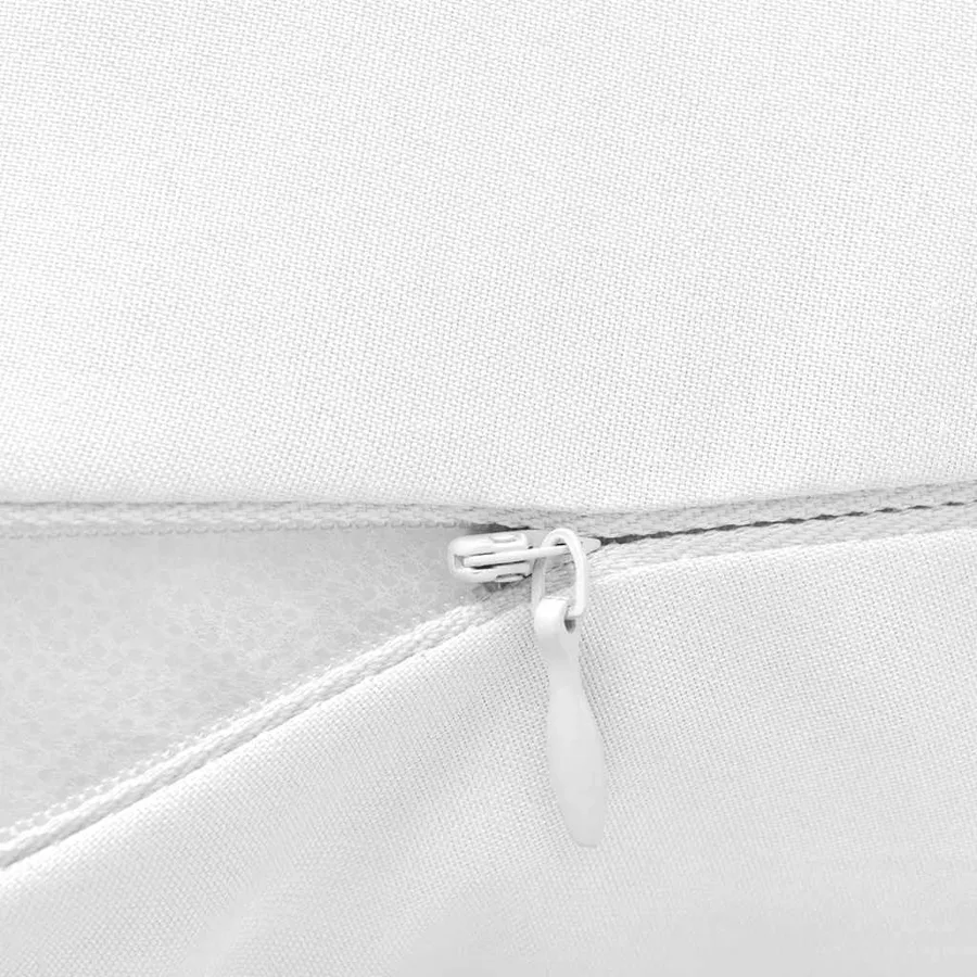 Oreiller de dormeur latéral 40 x 145 cm Blanc - 3