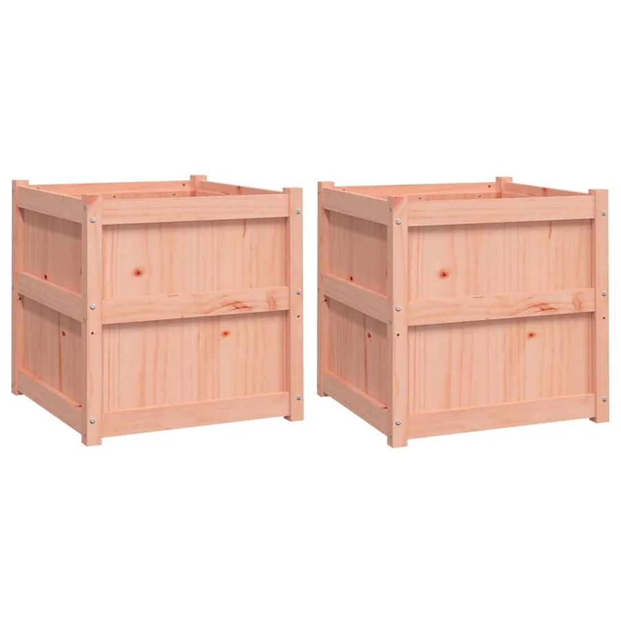 Jardinières 2 pcs bois massif douglas - 2