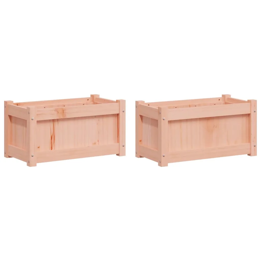 Jardinières 2 pcs bois massif douglas - 2