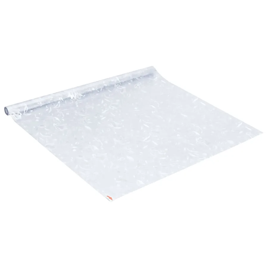 Film pour fenêtre dépoli motif de fleur 60x500 cm PVC - 5