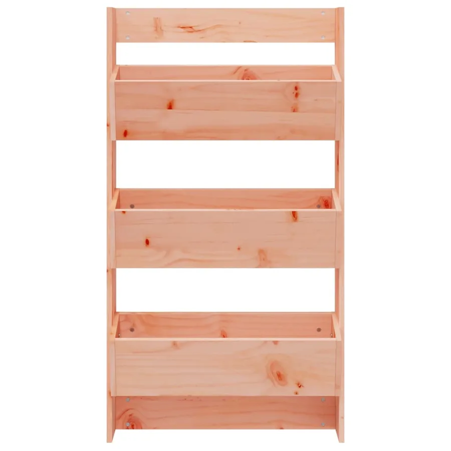 Jardinière murale 3 niveaux 60x18,5x110 cm bois douglas massif - 4